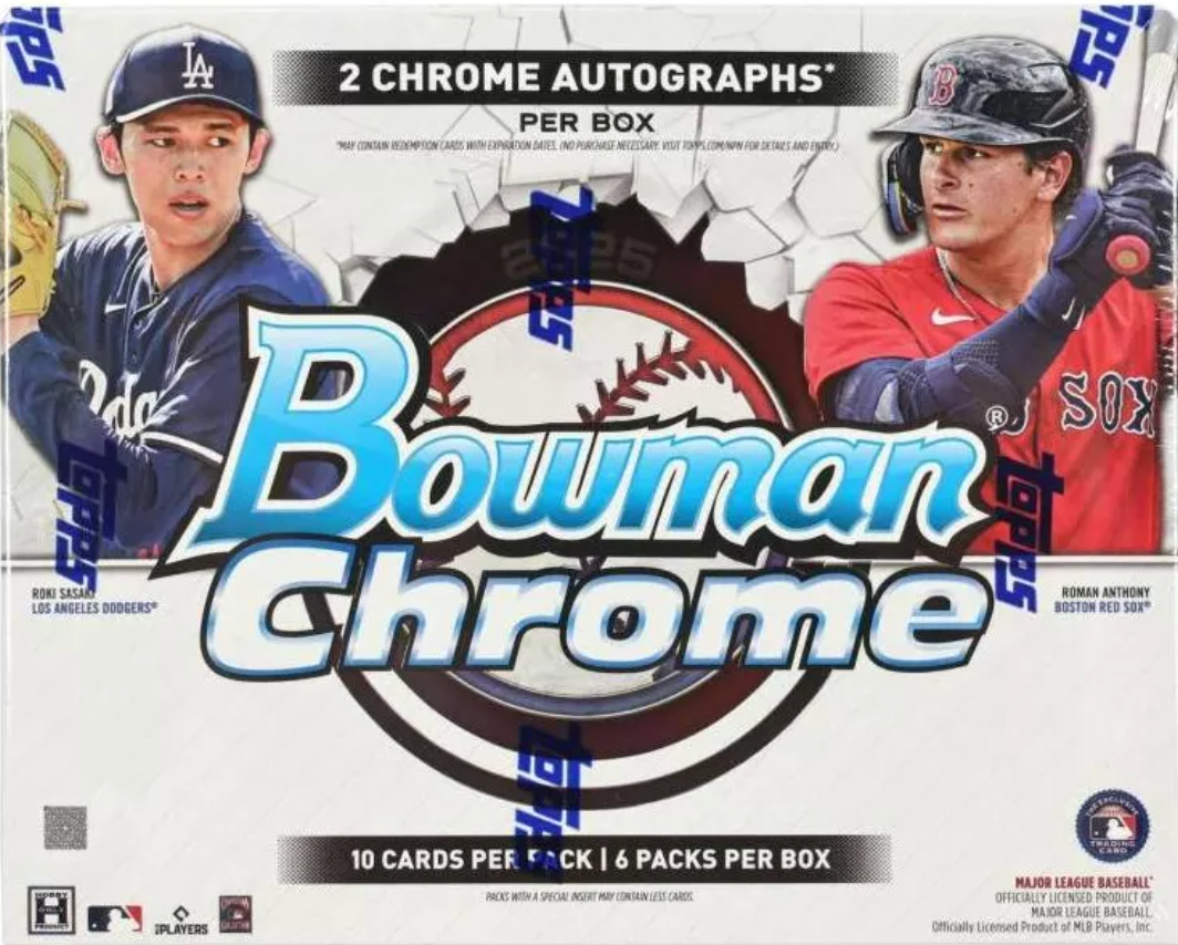 Bowman Chrome Baseball Hobby Box