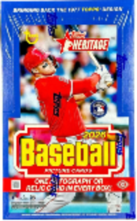 Topps Heritage Baseball Hobby Box